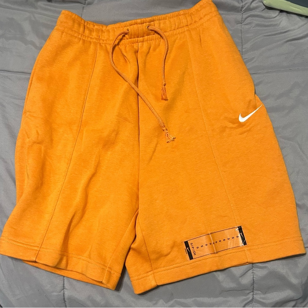 Nike Orange Athletic Shorts for Women